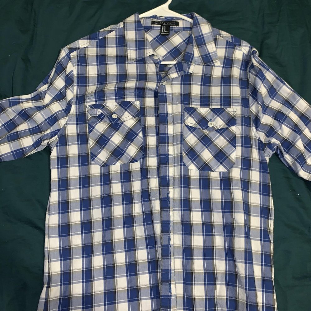 Classic plaid button up